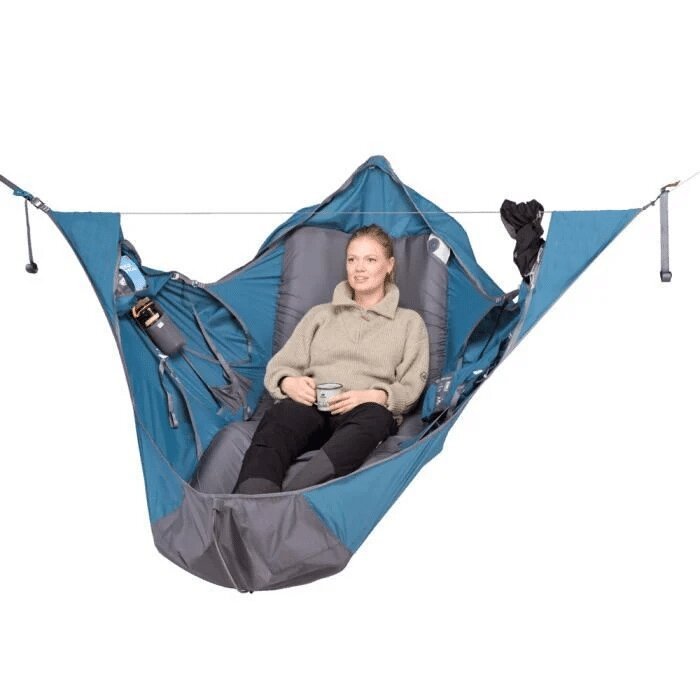 Flat Sleep Hammock Tent With Bug Net And Suspension Kit