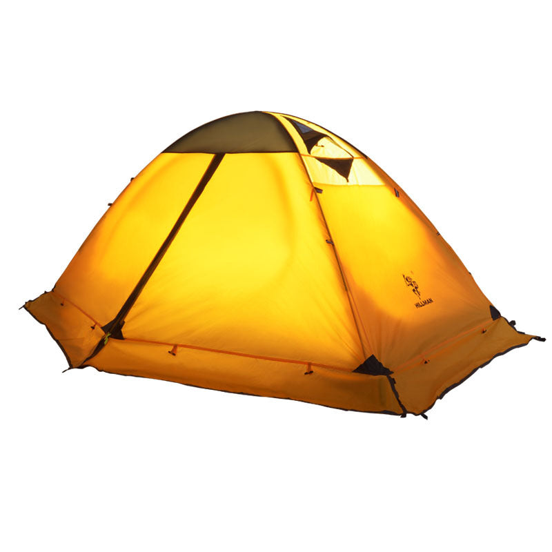 Double-layer Aluminum Pole Tent 2-4 Birth