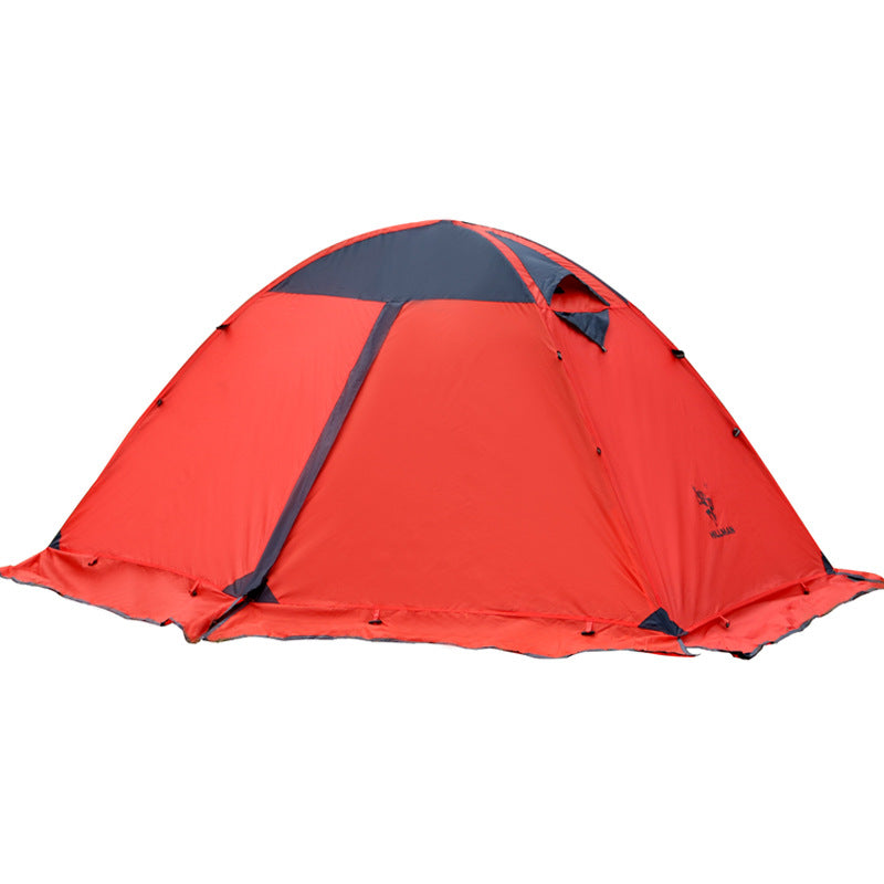 Double-layer Aluminum Pole Tent 2-4 Birth