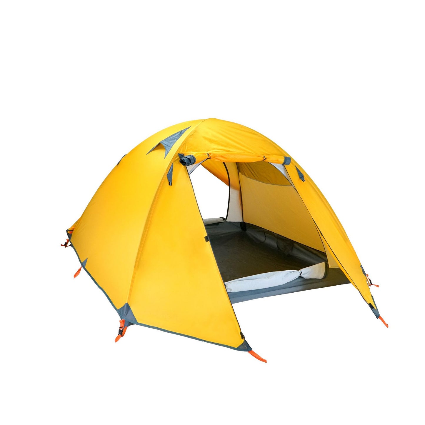 Door Aluminum Pole Camping Tent 2-4 Birth