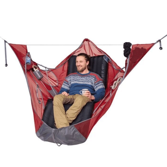 Flat Sleep Hammock Tent With Bug Net And Suspension Kit