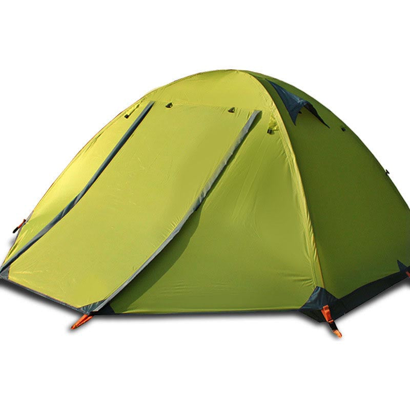 Door Aluminum Pole Camping Tent 2-4 Birth